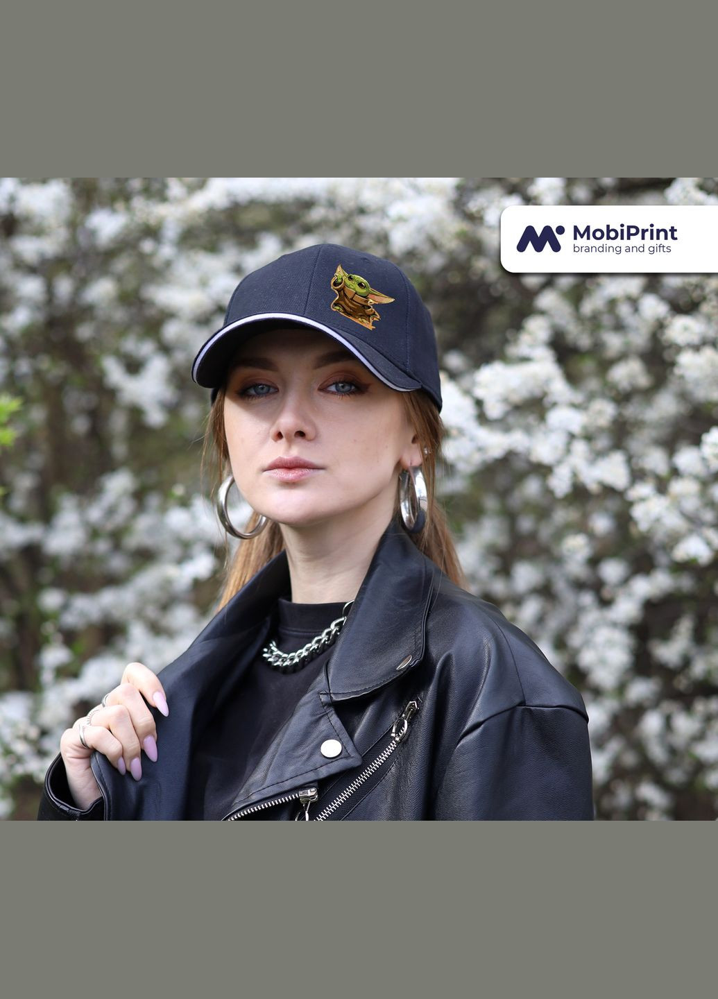 Кепка Sandwich Грогу Йода(Grogu Baby Yoda) Чорний (9278-3520-BK) MobiPrint (292866222)