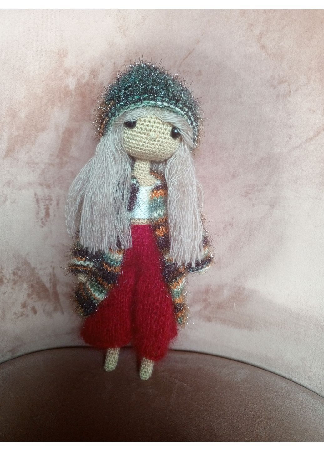 Кукла "Мило" No Brand В'язана іграшка (368802037)