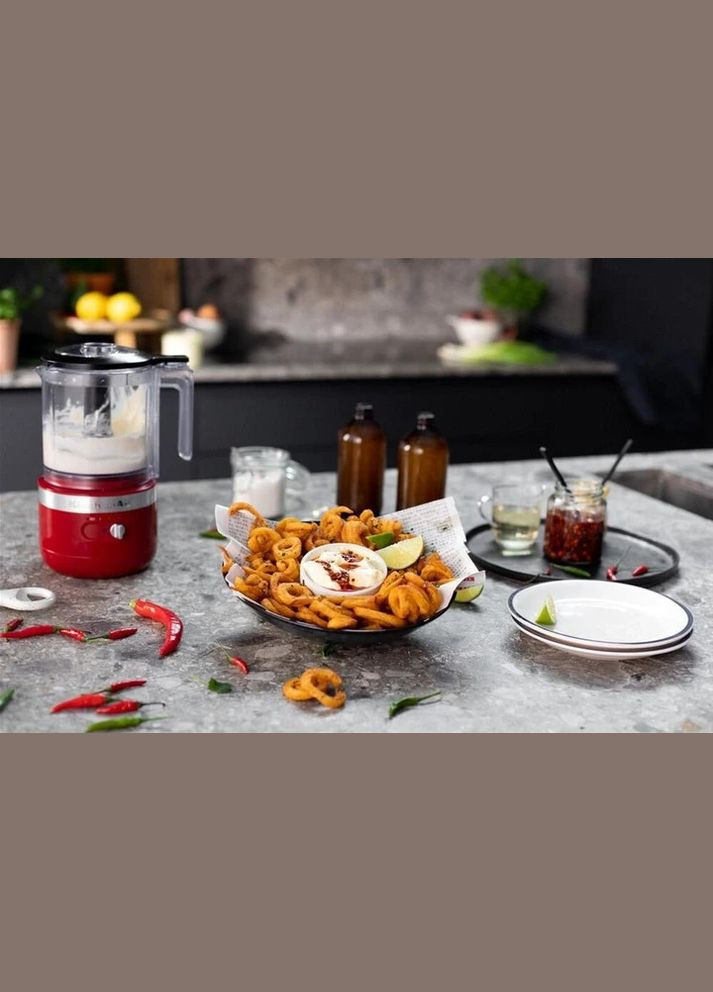Кухонный миникомбайн 5KFCB519EER кремовый беспроводной KitchenAid (337312987)