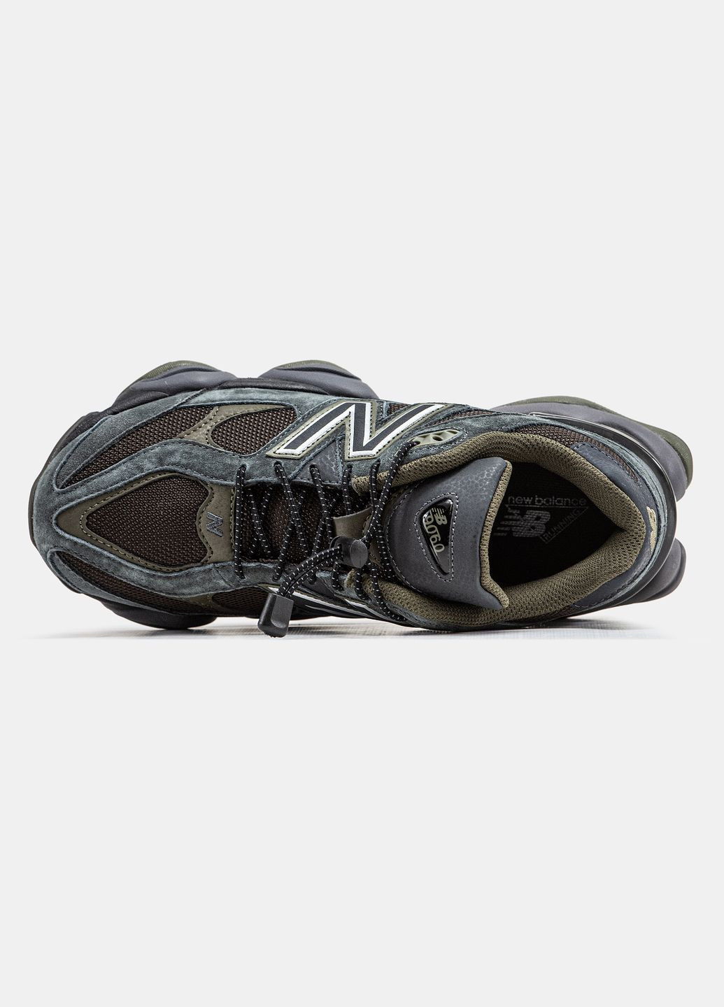 Темно-сірі Осінні кросівки чоловічі і жіночі new balance 9060 dark grey | нью беланс 9060 темно сірі No Brand