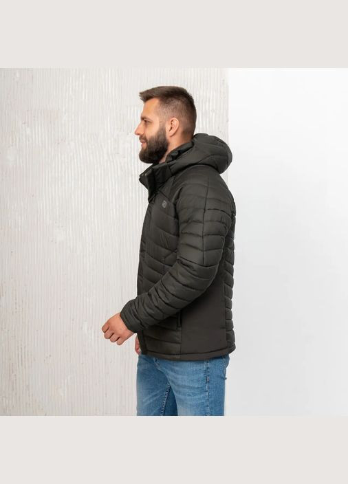 Оливкова (хакі) зимня чоловіча зимова куртка SK