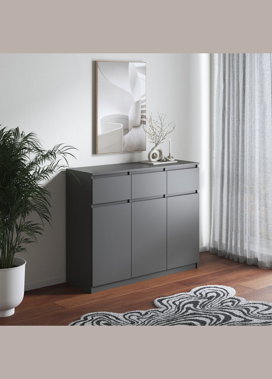 Комод в спальню, современный, без ручек R-33 VAYS (372655771)