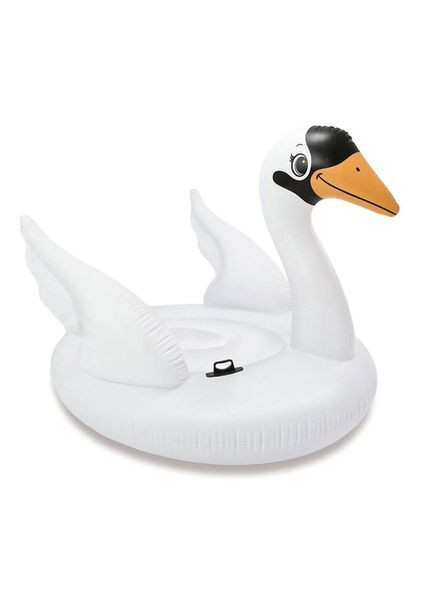 Надувной плот 56287, Мега-остров Белый Лебедь Intex (368709428)