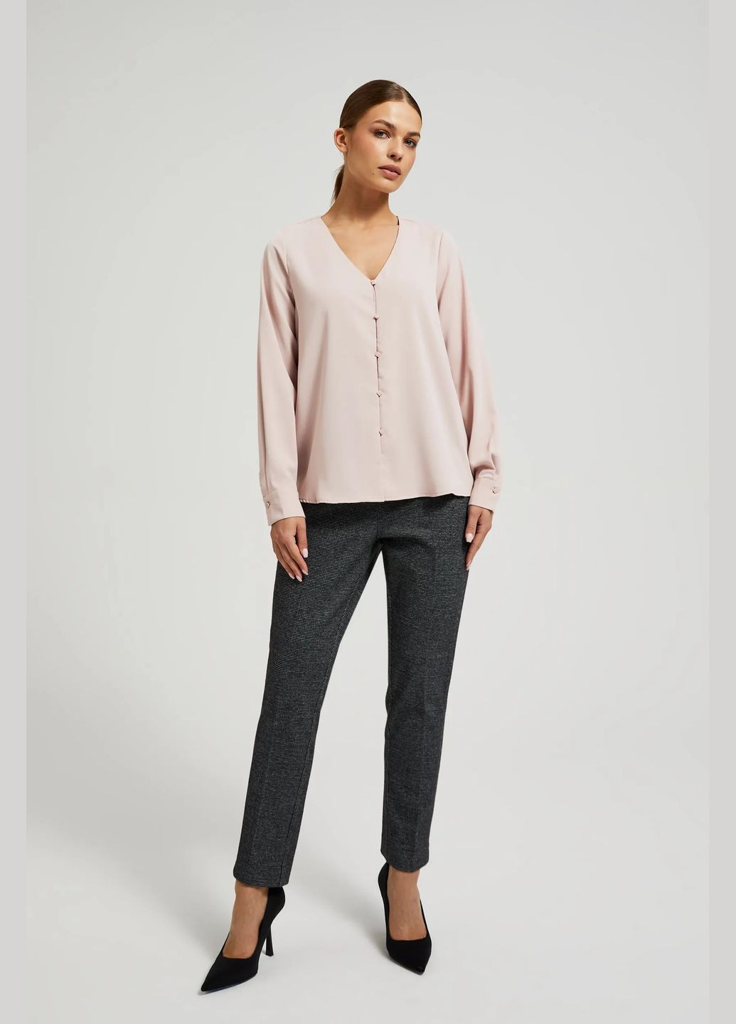 Рожева блузка жіноча Moodo