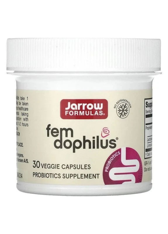 Пробіотики дофілус для жінок Women's Fem Dophilus, 1 млрд КУО, 30 капсул Jarrow Formulas (361117900)