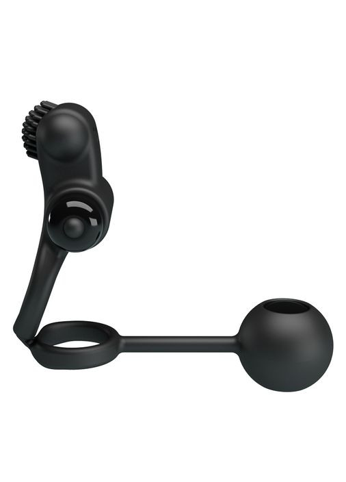 Насадка на член Pretty Love Vibro Penis Sleeve IV Черная CherryLove LyBaile (282710768)