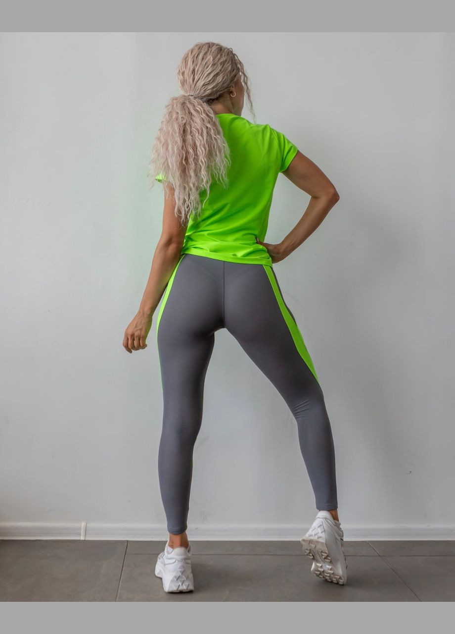 Костюм для спорту Футболка + Лосини No Brand (299330903)
