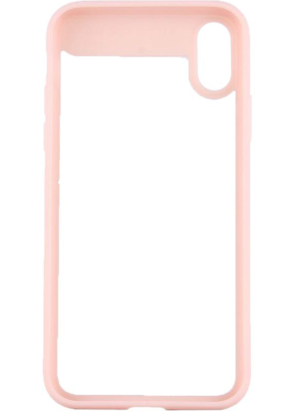 Чехол-накладка TPU+PU Clarity Series Case Apple iPhone X Pink Rock (301468127)