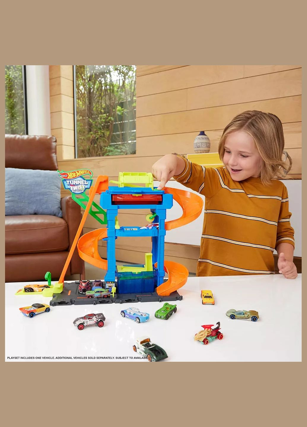 Игровой набор Автомойка Безумные виражи (HTN80) Hot Wheels (330057704)