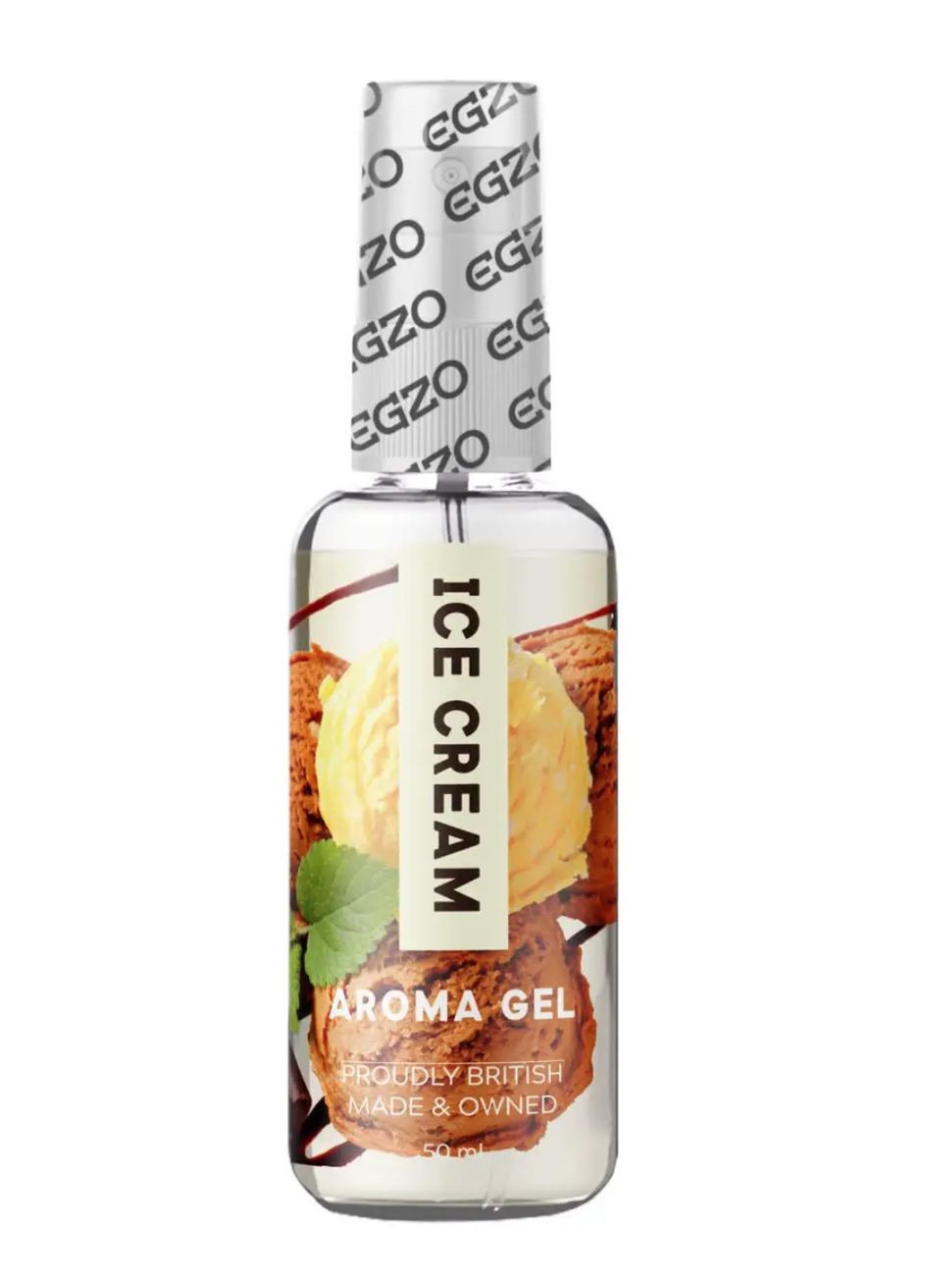 Оральный гель-лубрикант со вкусом мороженного AROMA GEL - Ice Cream, 50 мл. Egzo (293246212)