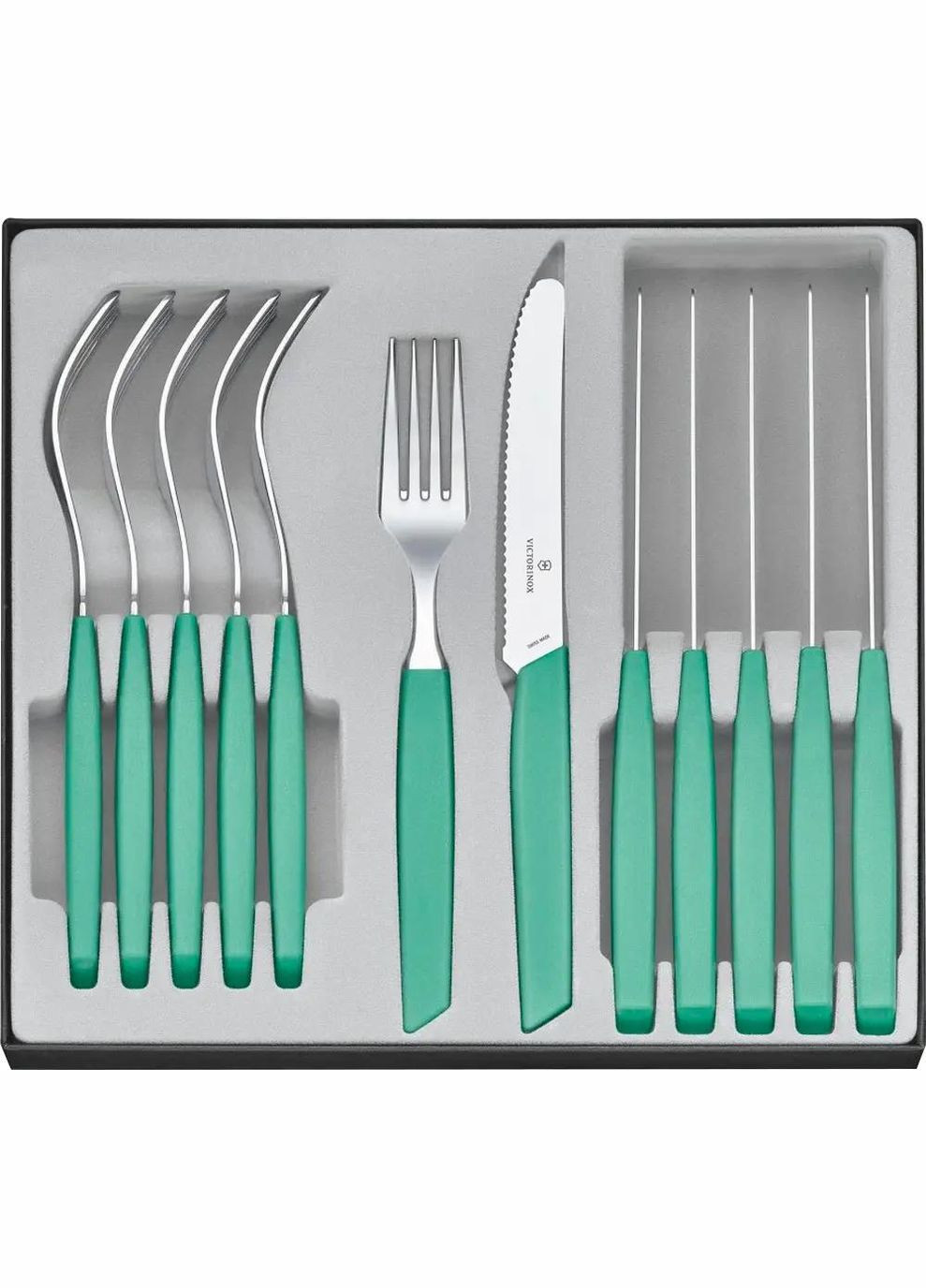Набор столовый Swiss Modern Table Set 6.9096.11W41.12 RZCOM12 Victorinox (316434604)