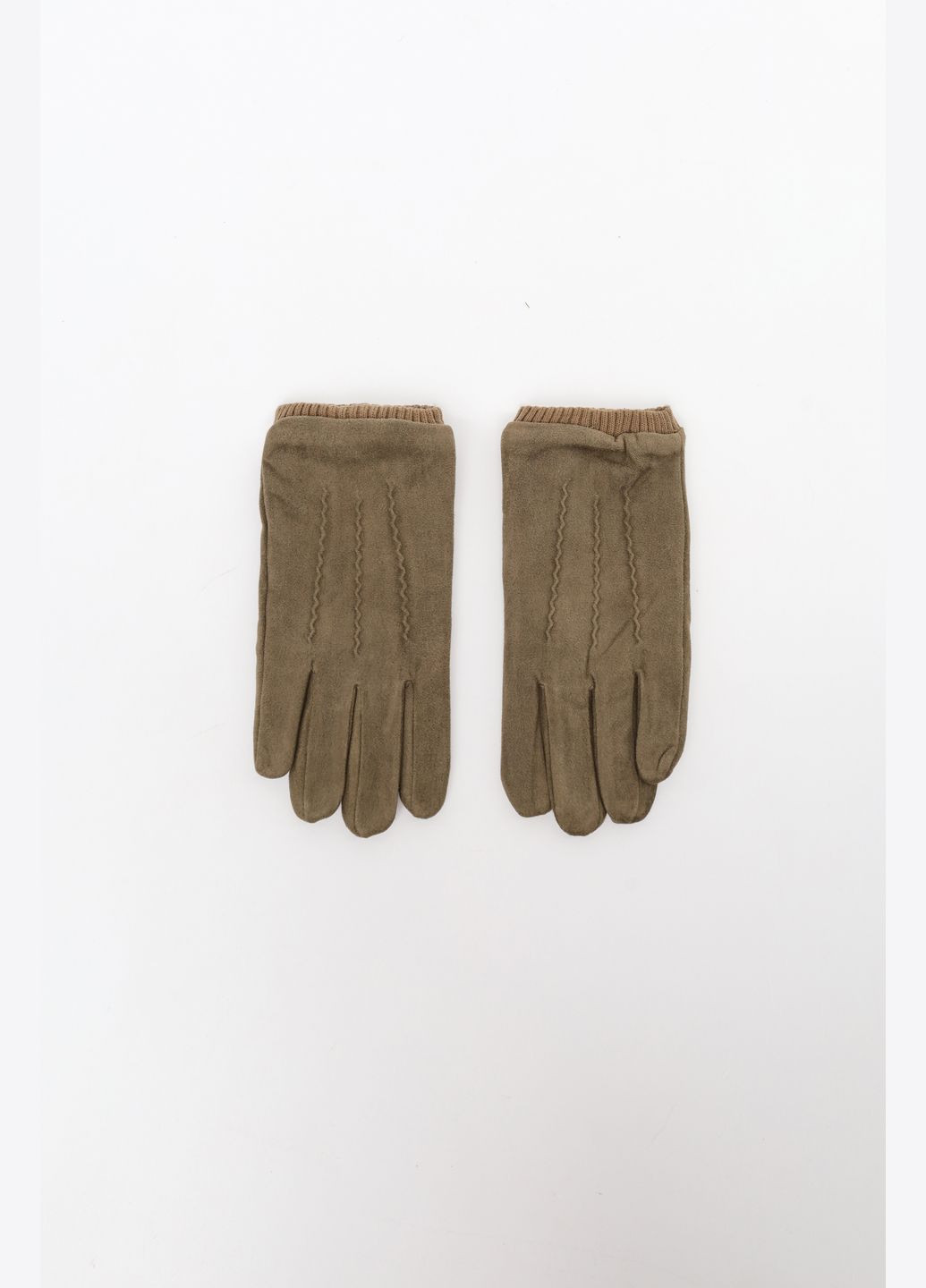 Жіночі рукавички колір хакі ЦБ-00227335 No Brand (282924381)