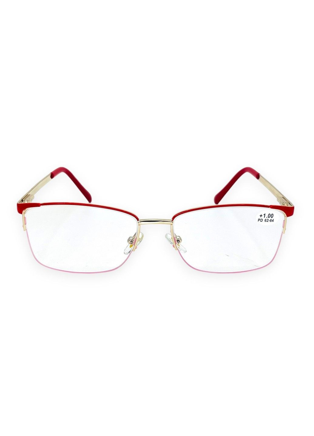Очки для зрения женские золотисто-красные No Brand (305416105)