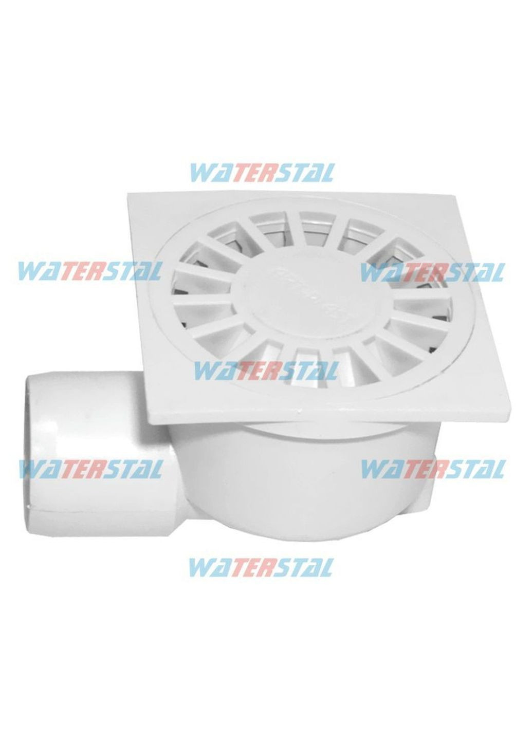 Трап 150*150 мм, боковой отвод Ø50, пластиковый ″ (YS 425) Waterstal (299995123)