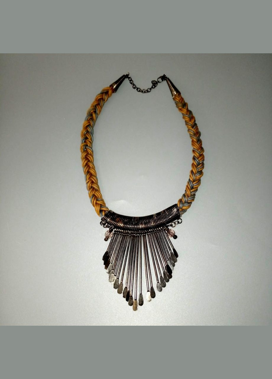 Ожерелье ручной работы в стиле бохо винтаж в подарочной коробке+подарок No Brand (342384685)