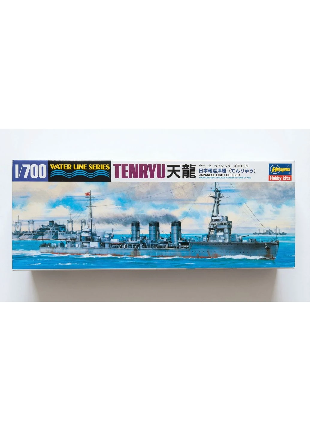 Сборная модель 309 Японский легкий крейсер Tenryu 1:700 Water Line Series — В наличии Hasegawa (398325103)