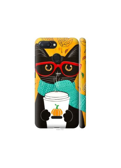 Чехол на Xiaomi Redmi 6 Осенний кот "4026m-1521-2448" Endorphone (365809424)