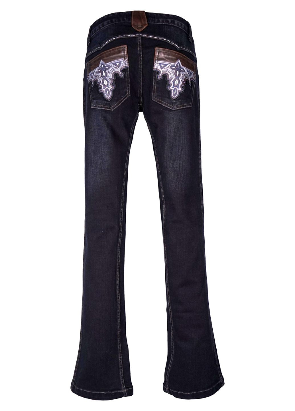 Женские винтажные джинсы AV-314 Черный 6th Avenue - (271683142)