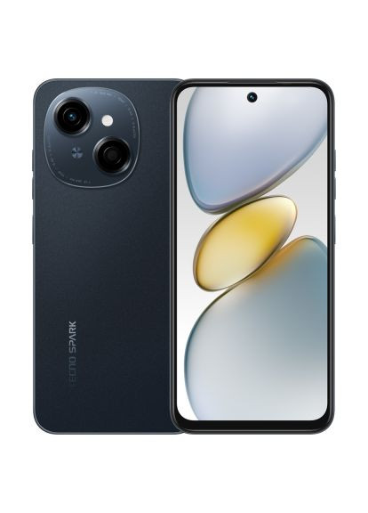 Мобильный телефон (4894947036163) Tecno Spark Go 1 4/128GB Startrail Black (366522105)