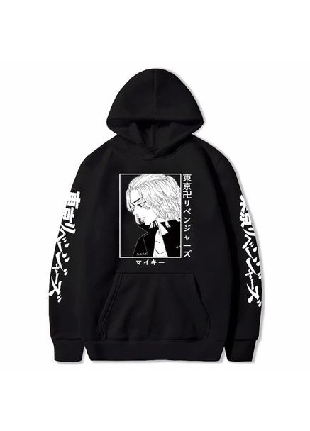 Худі, чорна аніме для підлітка хлопчика 2765867853 розмір см Thrasher (365759013)