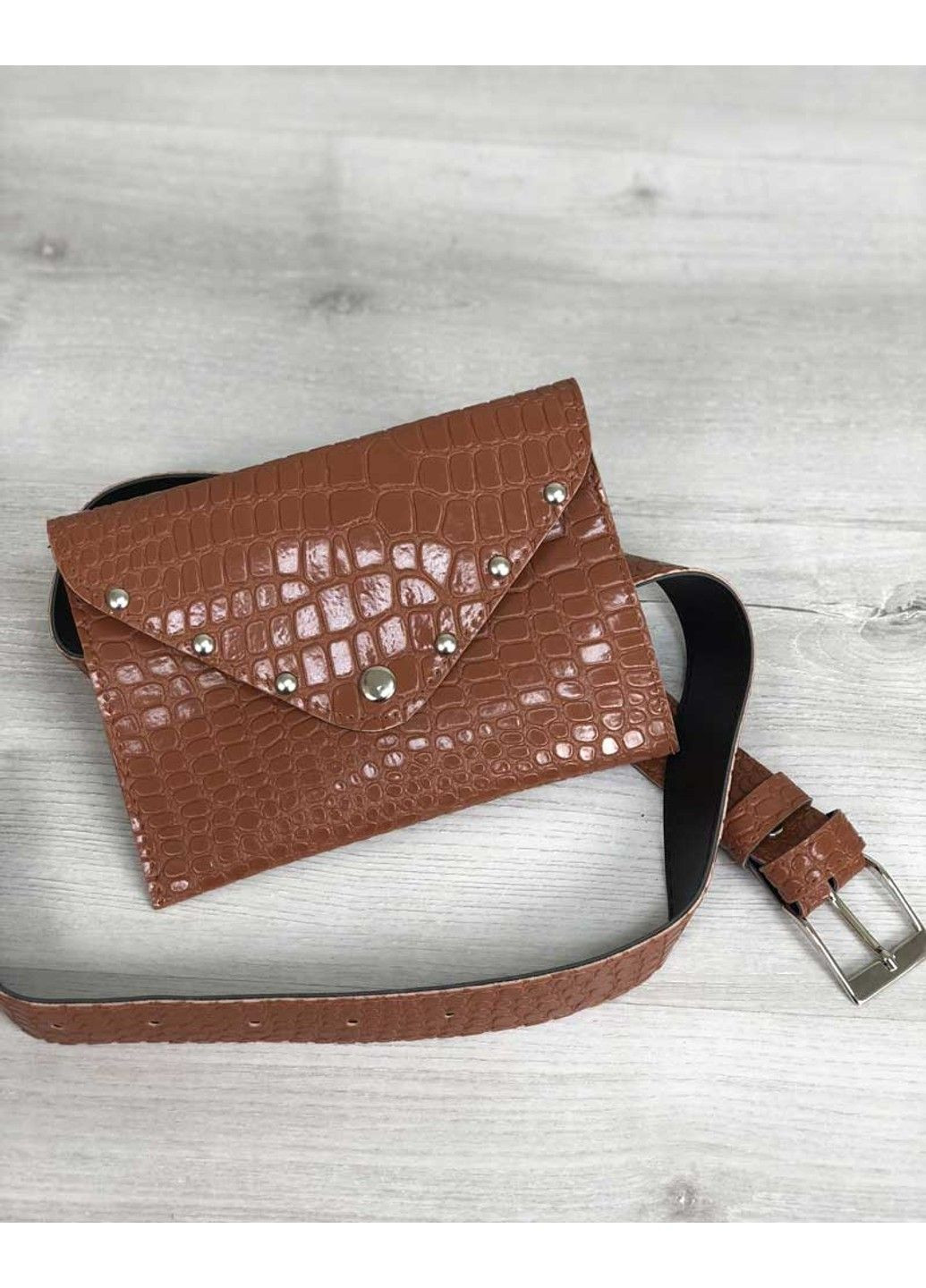 Женская сумочка на пояс 99105 рыжая WeLassie (315688587)