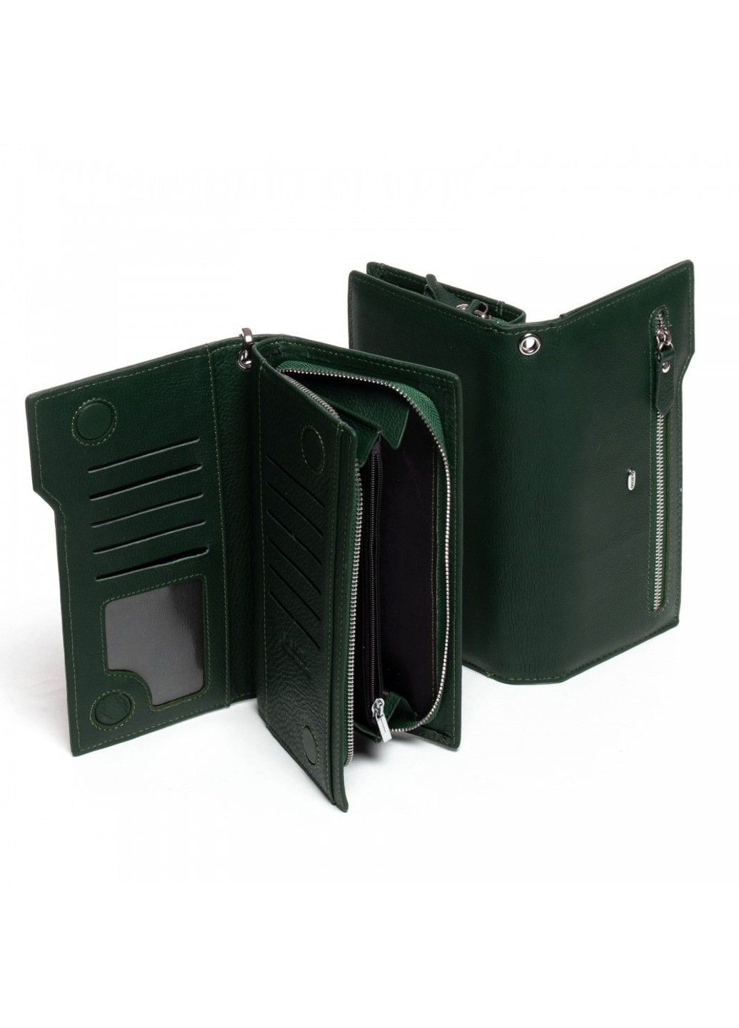 Женский кожаный кошелек Classik WMB-2M green Dr. Bond (278274768)