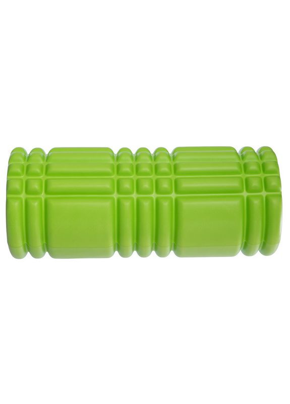 Ролер масажний циліндр (ролик мфр) 33см Grid 3D Roller EVA (d-14,5см, Салатовий) (FI-6277_Салатовий) SP-Sport (361438519)