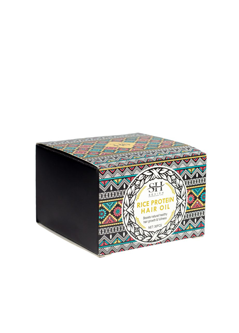 Олія для відновлення пошкодженого волосся Rice Protein Hair Oil 30 капсул Sevich (367989342)