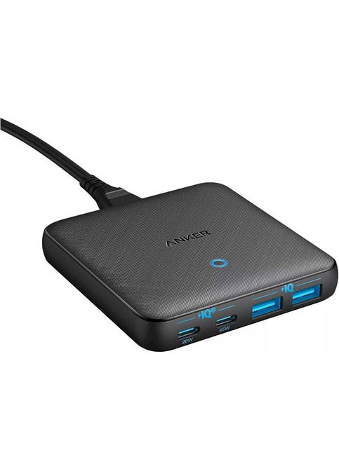Сетевое зарядное устройство для PowerPort 543 Atom III Slim Black, 45W USB Type-C + 20W USB (A2046G12) Anker (336951374)