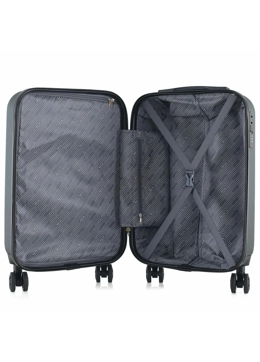 Чемодан ABS 20" Petrol синий ручная кладь 36 л ProDobro (393462198)