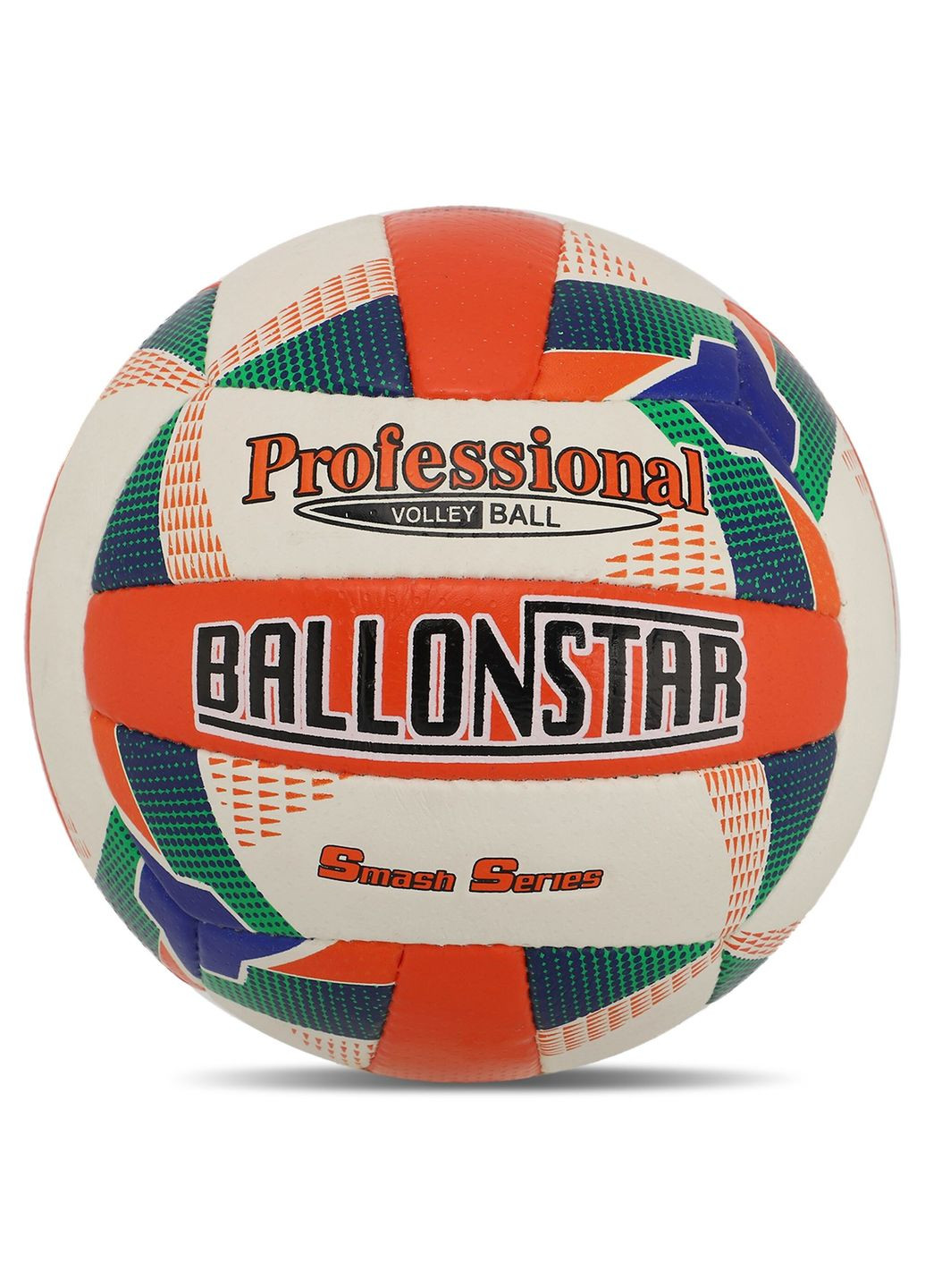 М'яч волейбольний білий-помаранчевий (розмір 5) VB-8857 Ballonstar (369141700)
