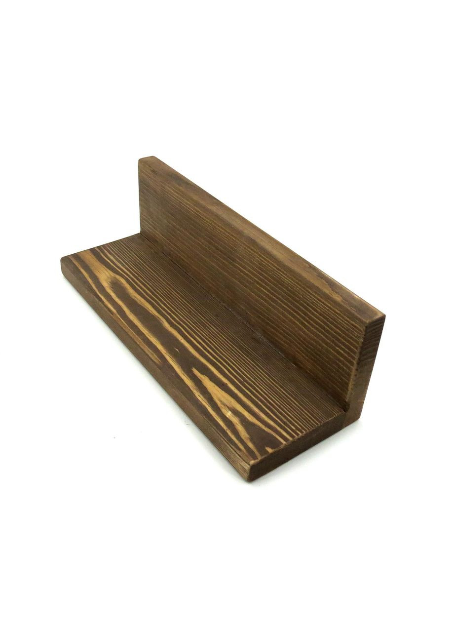 Настенная полка из дерева Палас 35 капучино (НСП-358009) No Brand (328082305)