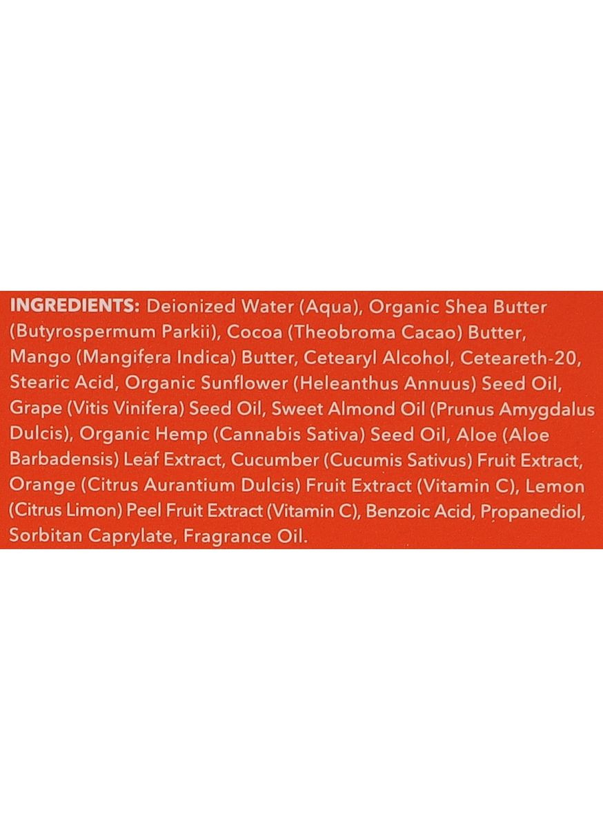 Батер для тела "Папая и ваниль" Hi, Butter Papaya Vanilla Hydrating All Natural Shea Body Butter 200ml NCLA BEAUTY (368651826)