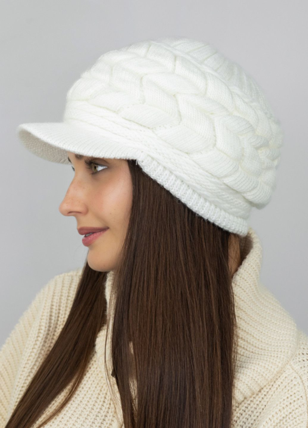 Шапка "Клариса" вязаная Braxton (362670034)