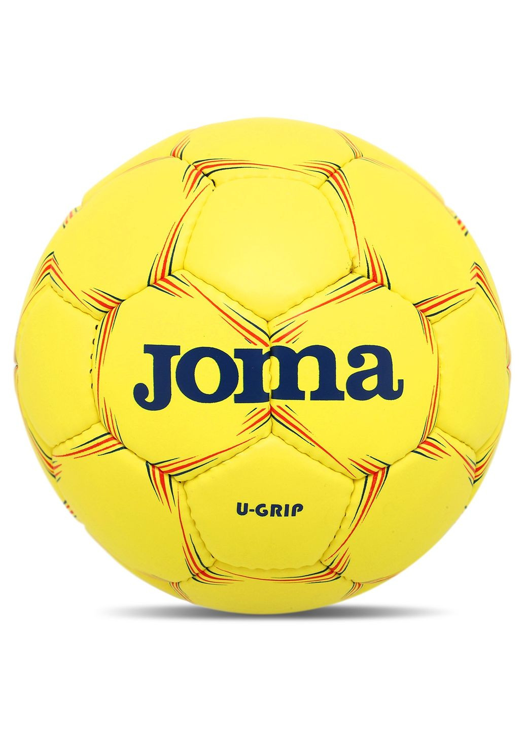 М'яч гандбольний U-GRIP Жовтий-червоний (розмір 3) 400668-906 Joma (369142153)