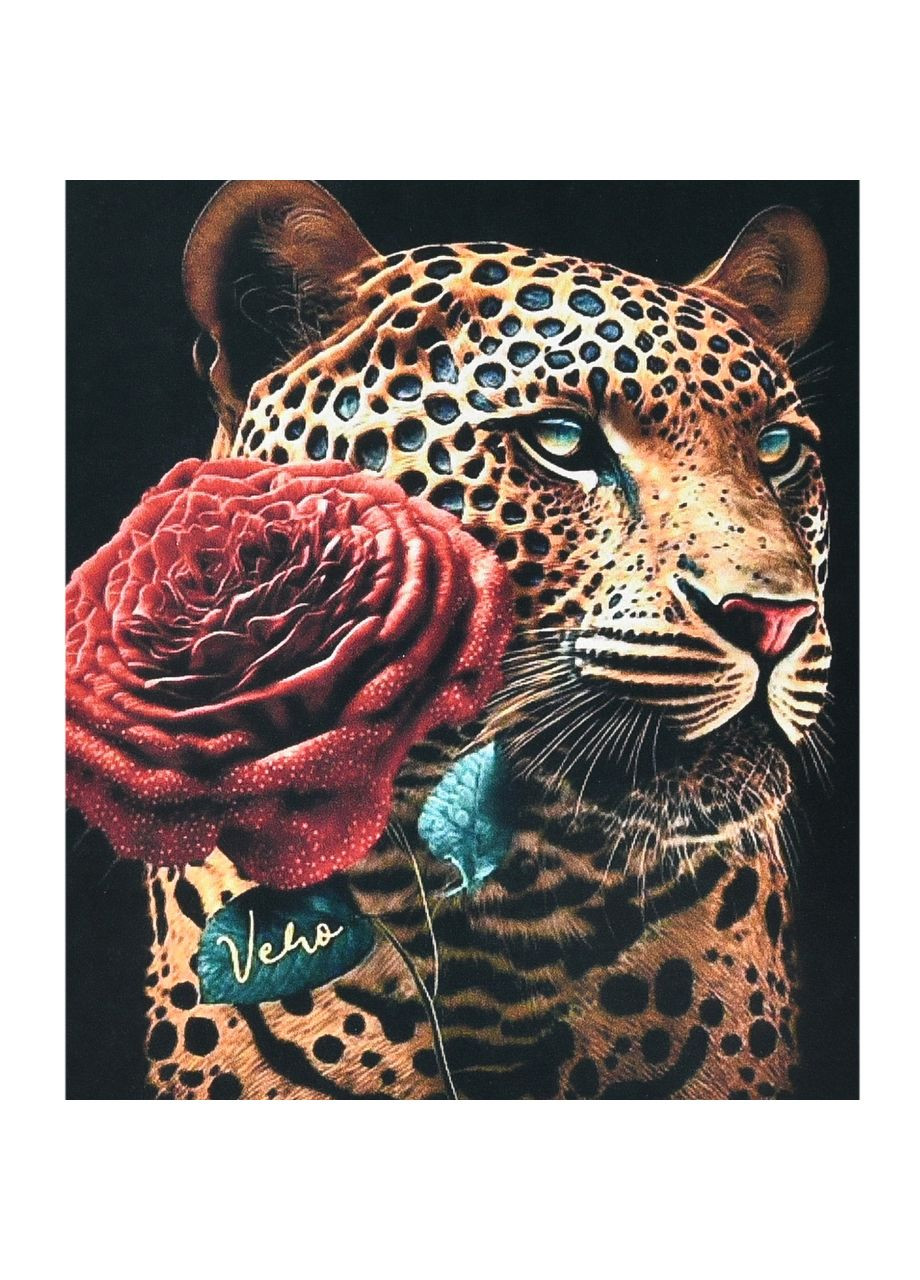 Алмазная вышивка Романтический гепард 40х50 см 88143 Мозаика квадратные камни полная выкладка Strateg (314704715)