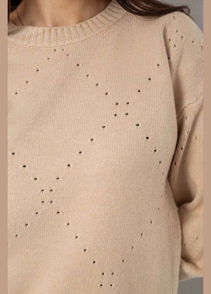 Светло-бежевый демисезонный свитер женский Ager 244R2026-8