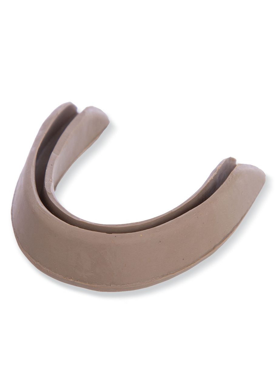 Капа боксерська одностороння (однощелепна) (термопластик, сірий) (MG-2-WT) Twins (361439217)