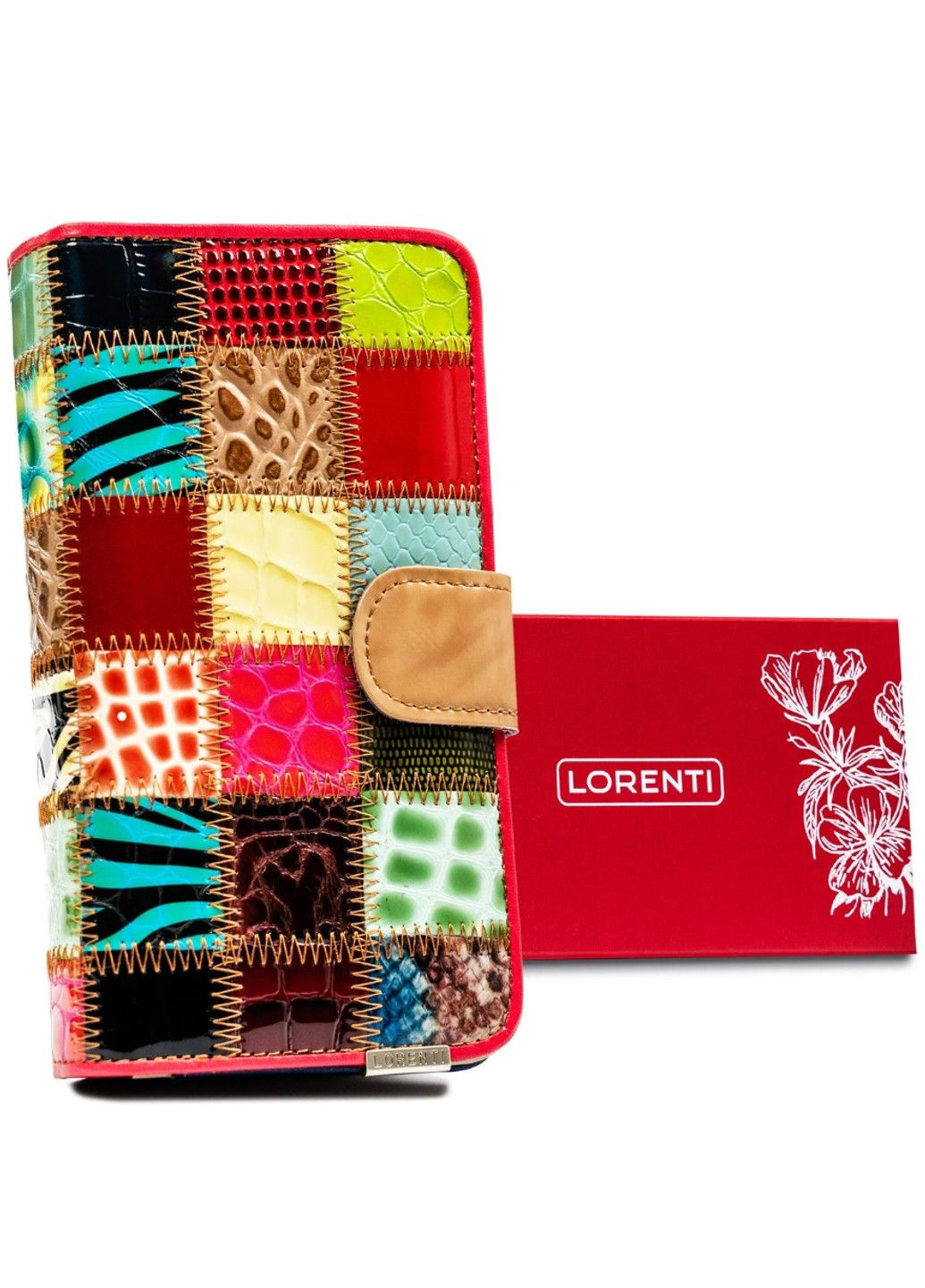 Гаманець жіночий шкіряний 86302-Square Lorenti (340235182)