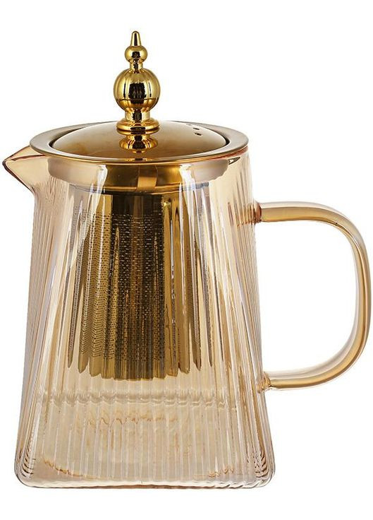 Чайник заварювальний "Edinburgh" 550мл зі знімним ситечком, амбер BonaDi (372174501)