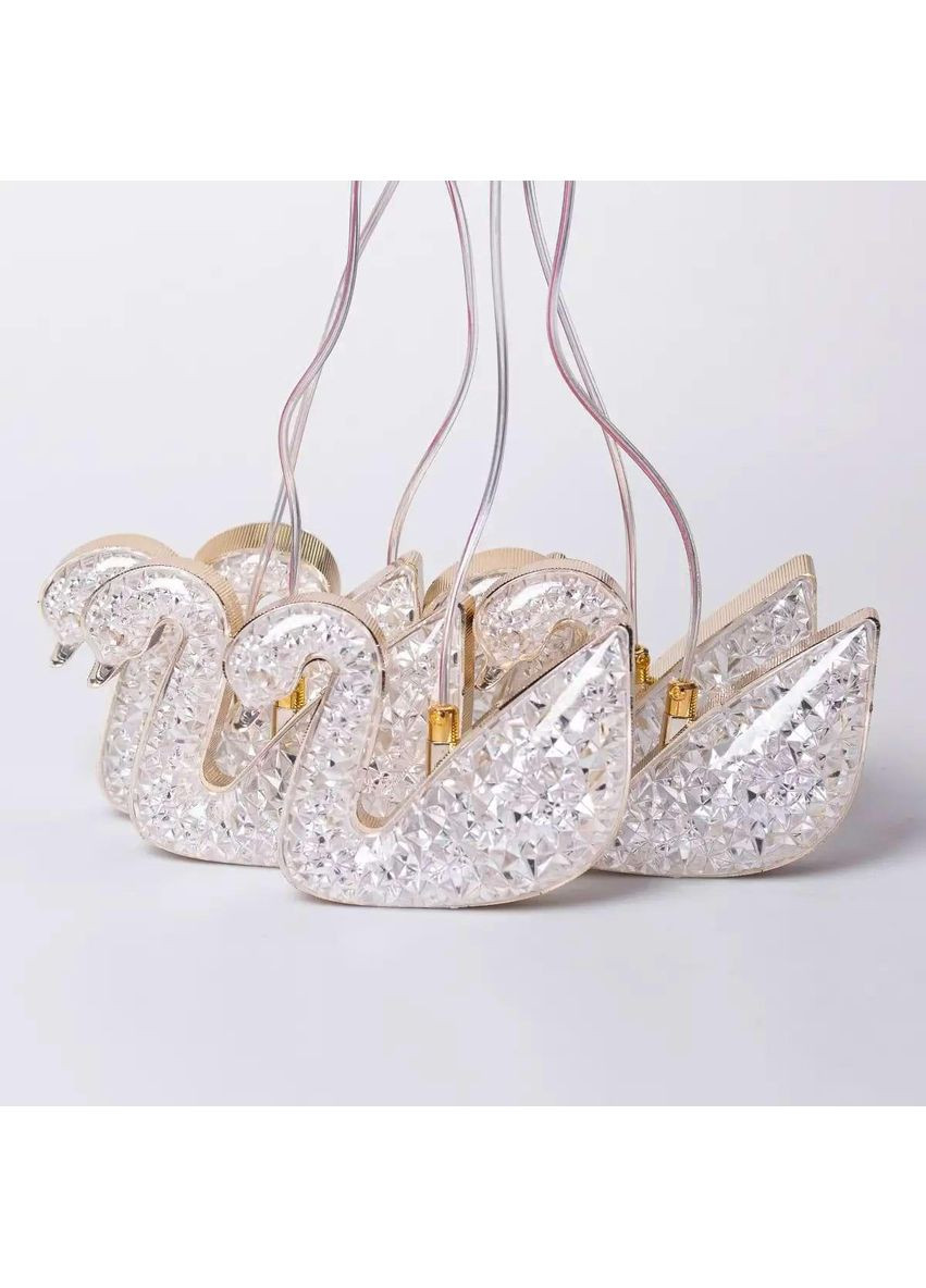 Гирлянда штора с фигурками Сваровски 3 метра 6 ламп теплый желтый свет 6L3MSWA Garlando (370802226)