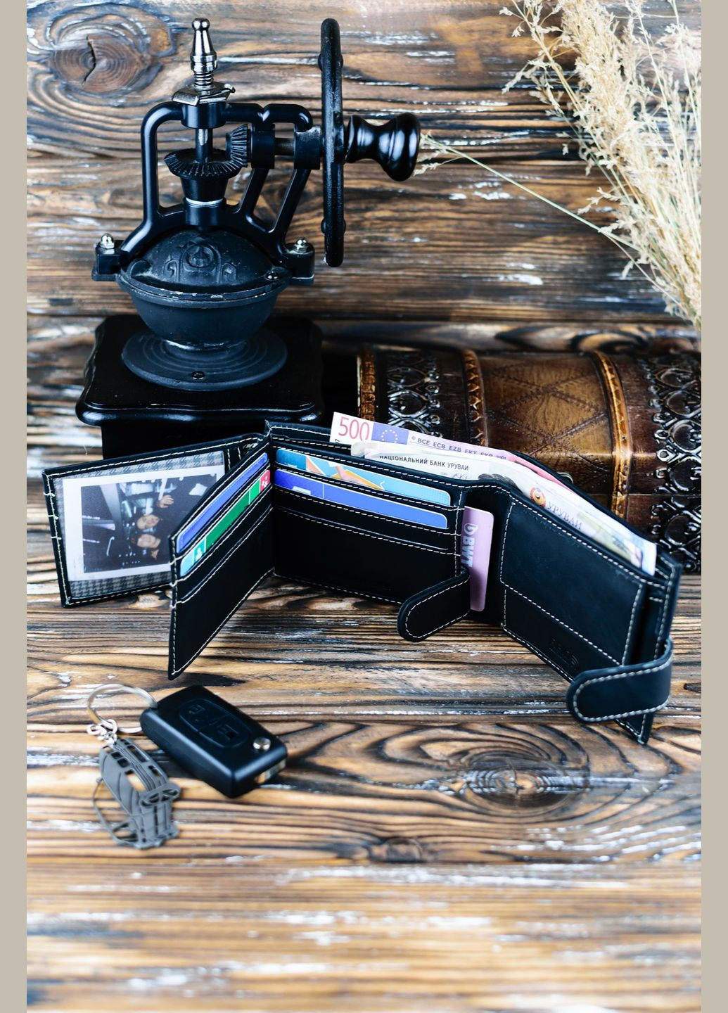 Кожаное мужское портмоне DNK Leather (300078509)