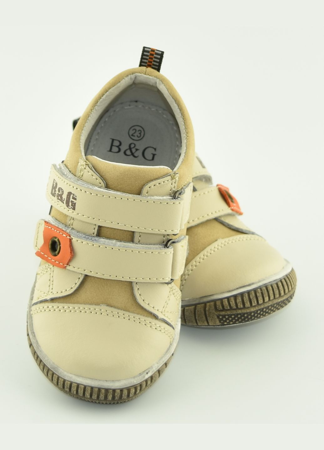 Бежевые зимние ботинки детские ld150-500, 14, B&G