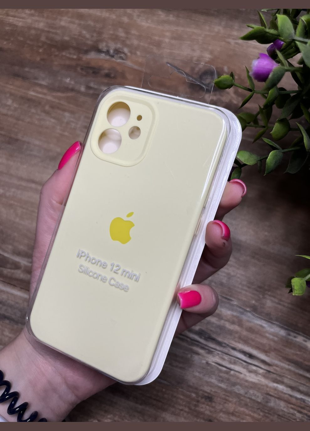 Чехол на iPhone 12 mini квадратные борта чехол на айфон silicone case full camera на apple айфон Brand iphone12mini (293942706)