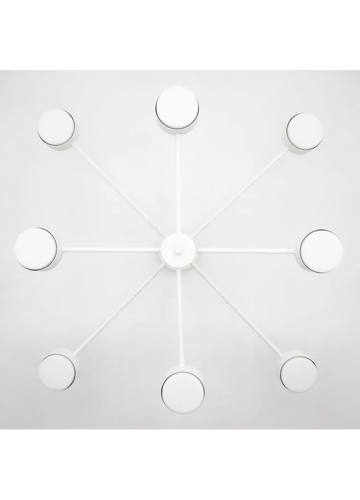 Світильник стельовий RAY 8xGX53 (4+4) WHITE 220V IP20 Luminaria (397820096)
