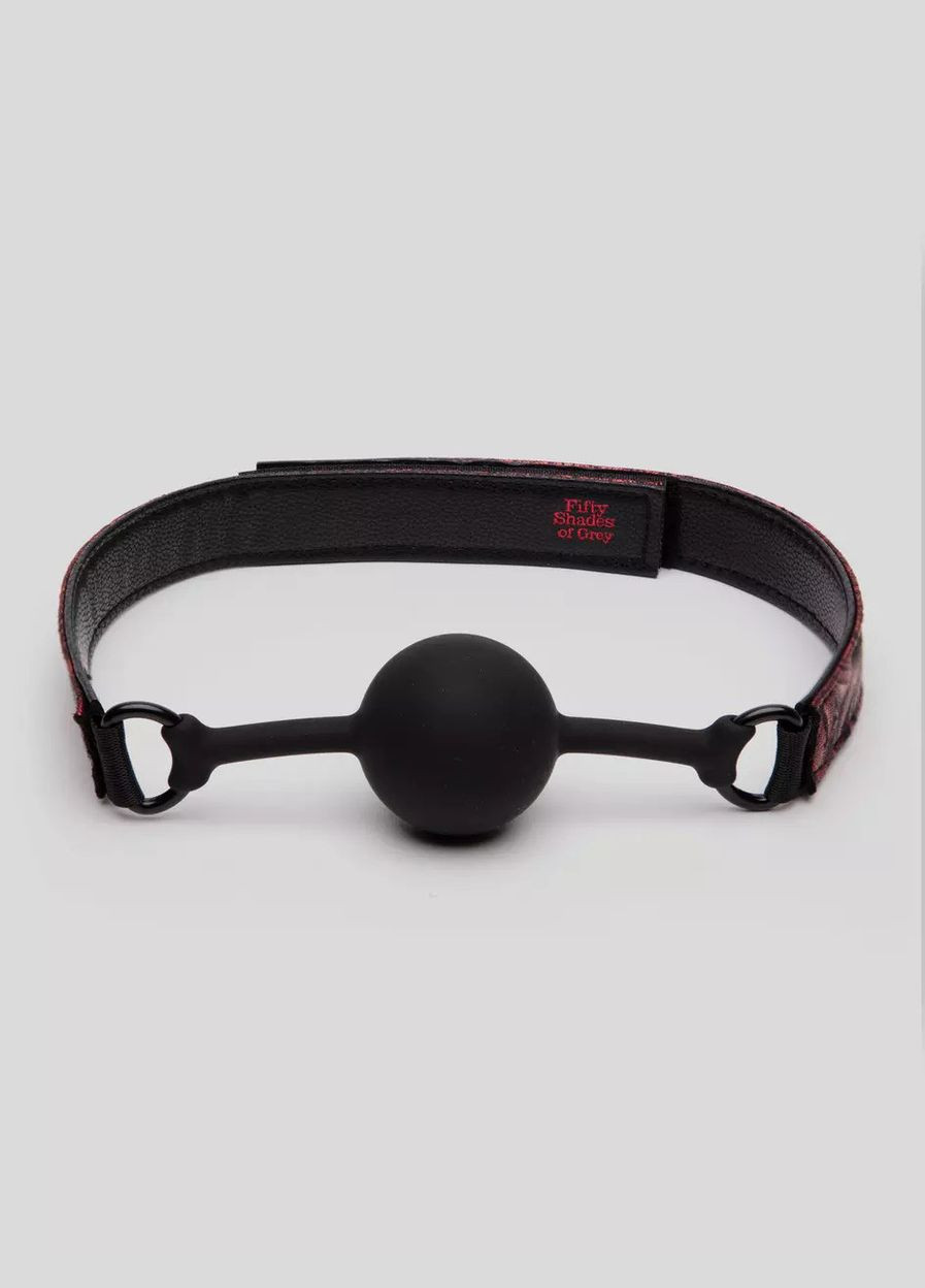 Кляп силіконовий Fifty Shades of Grey Sweet Anticipation Reversible Silicone Ball Gag No Brand (303888011)