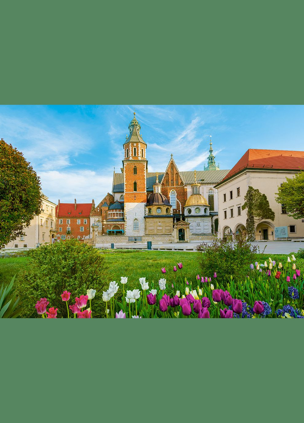 Пазл для детей "Вавельский замок в Кракове, Польша" (B53599) Castorland (290841621)