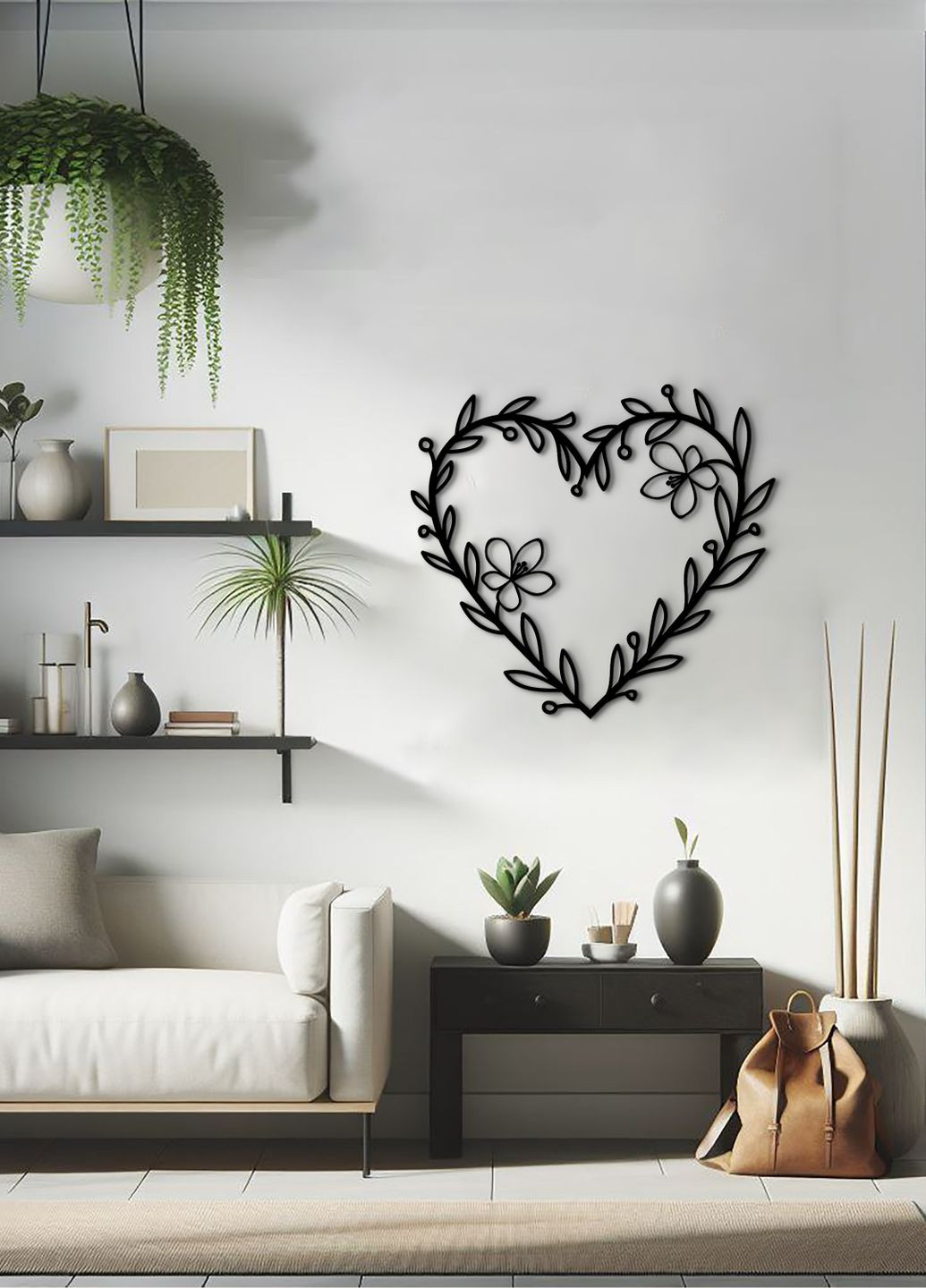 Деревянная картина на стену, декор в комнату "Влюбленность сердце", стиль минимализм 25х28 см Woodyard (292113577)