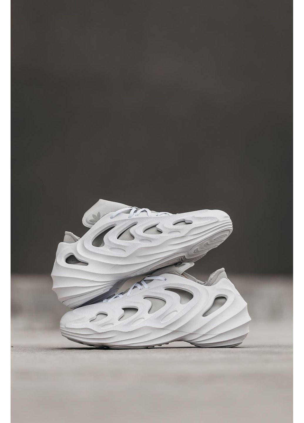 КРОССОВКИ ЖЕНСКИЕ ADIDAS ADIFOM Q CLOUD WHITE АДИДАС No Brand белые демисезоны (367170610)