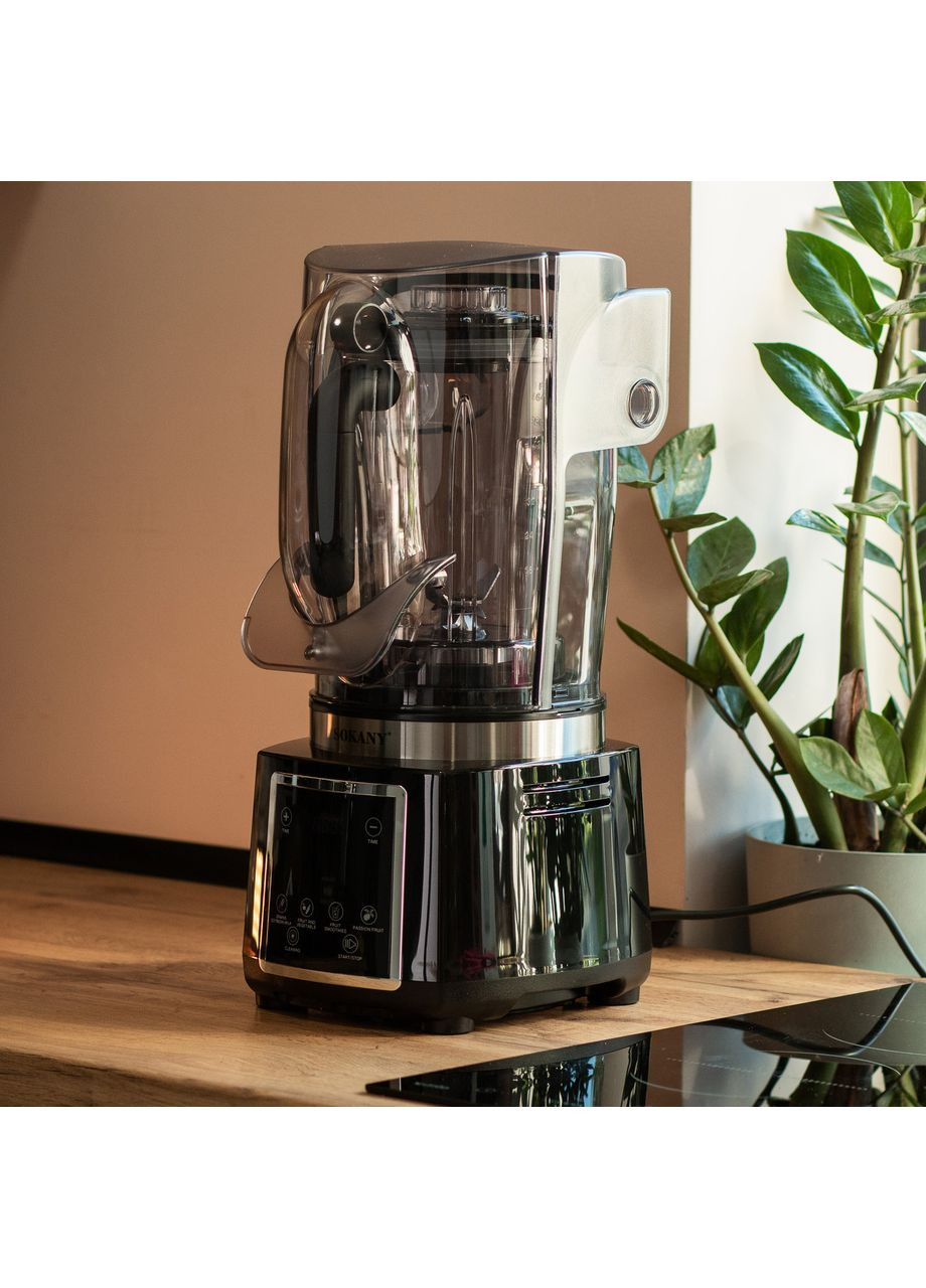 Бесшумный блендер с 2-литровой чашей для смузи и коктейлей, портативный 6000 Вт SK-03037 Sokany (369654202)